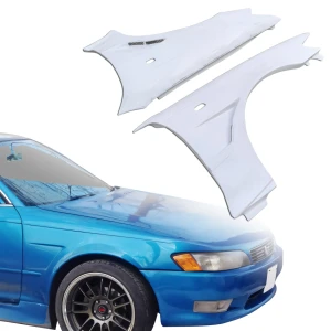 FRP MSPO 20mm Wide Body Fenders (front) > Toyota Mark II (JZX90) 1993-1996 - image 1