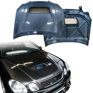 Carbon Fiber VAR Hood > Lexus GS300 1998-2005 - image 1