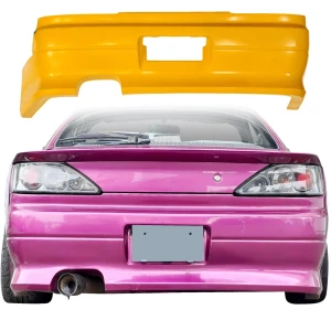 FRP VERT v1 Rear Bumper > Nissan Silvia (S15) 1999-2002 - image 1