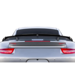 2014-2019 Porsche Turbo Carbon Creations Raven Rear Wing Spoiler Extension - 1 Piece - image 1