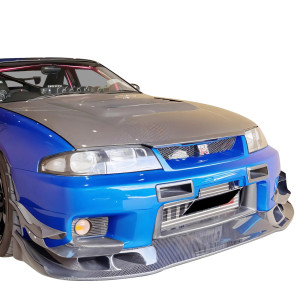 ModeloDrive Carbon Fiber ASEL Front Lip > Nissan Skyline (R33) GTR 1995-1998 - image 1