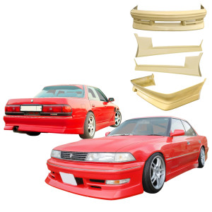 FRP BWIN Body Kit 4pc > Toyota Mark II (JZX81) 1988-1992 - image 1
