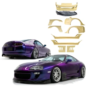 FRP RIDO Wide Body Kit 10pc > Toyota Supra (JZA80) 1993-1998 - image 1