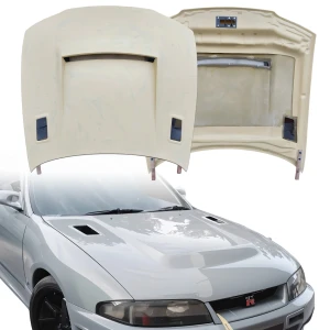 FRP 400R Hood > Nissan Skyline (R33) GTS 1995-1998 > 2dr Coupe - image 1