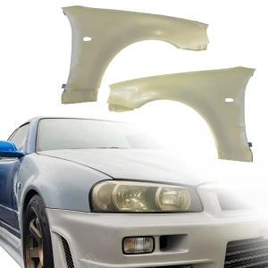 FRP OER GTR Fenders (front) > Nissan Skyline (R34) GTR 1999-2004 > 2dr Coupe - image 1