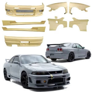 FRP 400R Wide Body GTS Conversion > Nissan Skyline (R33) GTS 1995-1998 > 2dr Coupe - image 1