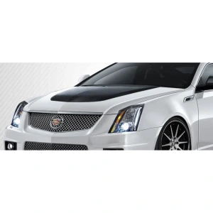 2009-2014 Cadillac CTS-V OEM Look Carbon Fiber Hood - image 1