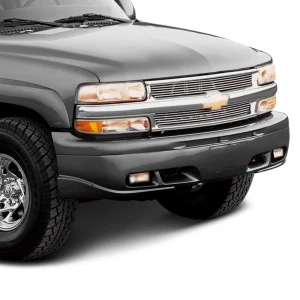Chevrolet Silverado 1999-2002 / Tahoe 2000-2006 / Suburban 2000-2006 Mild Design 1 Piece Polyurethane Front Bumper Add-On - image 1