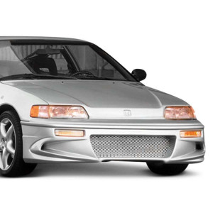 Honda Civic HB 1988-1991 1 Piece Polyurethane Front Bumper - image 1