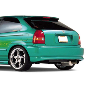 Honda Civic HB 1996-1997 1 Piece Polyurethane Rear Bumper - image 1