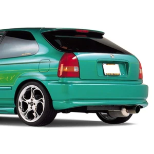 Honda Civic HB 1996-1997 1 Piece Polyurethane Rear Bumper - image 1