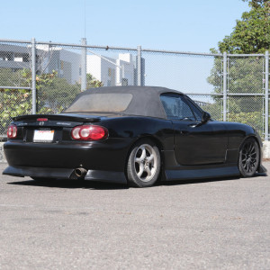 Mazda Miata 1999-2005 NB KBD 1 Piece Polyurethane Rear Bumper - image 1