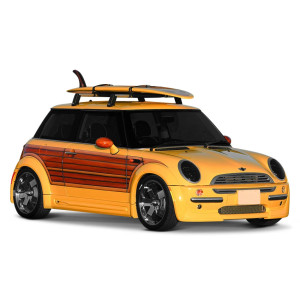 Mini Cooper 2002-2005 10 Piece Polyurethane Full Body Kit - image 1