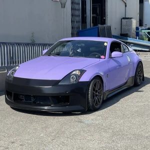 Nissan 350Z 2003-2008 VTX Style 1 Piece Polyurethane Front Bumper - image 1