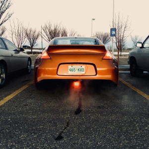 Nissan 350Z 2003-2008 357Mag Style 1 Piece Polyurethane Rear Bumper - image 1