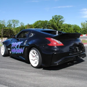 Nissan 370Z 2009-2020 Nismo V2 Style 1 Piece Polyurethane Rear Bumper - image 1