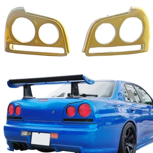 FRP GTR Conversion Tail Light Housings > Nissan Skyline (R34) GTT 1999-2004 > 4dr Sedan - image 1
