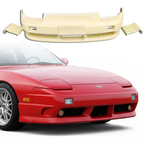 FRP Type-X OR Front Bumper 3pc > Nissan 240SX 1989-1994 - image 1