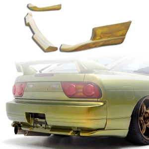 FRP Type-X OR Rear Lip 3pc > Nissan 240SX 1989-1994 - image 1