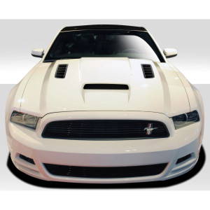 2013-2014 Ford Mustang / 2010-2014 Mustang GT500 Duraflex CVX Hood - 1 Piece - image 1