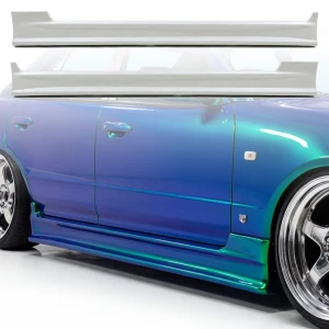 FRP URA GT Side Skirts > Nissan Skyline (R34) GTT 1999-2004 > 4dr Sedan - image 1