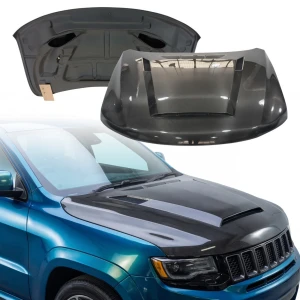 Carbon Fiber SRT-DM Hood > Jeep Cherokee (WK2) 2011-2022 - image 1