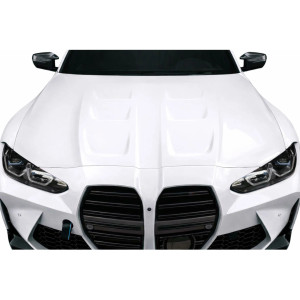 2021-2025 BMW G80 M3 / G82 G83 M4 Fighter Hood - 1 Piece - image 1