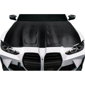 2021-2025 BMW G80 M3 / G82 G83 M4 Fighter Hood - 1 Piece - image 1