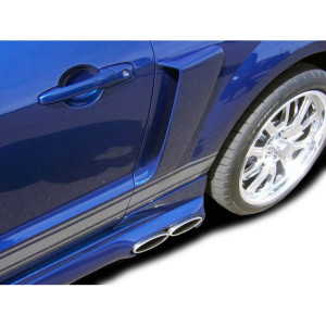 2005-2009 Ford Mustang Duraflex CVX Side Scoop - 2 Piece - image 1