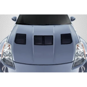 2003-2006 Nissan 350Z Z33 GT1 Hood Vents - 3 Piece - image 1