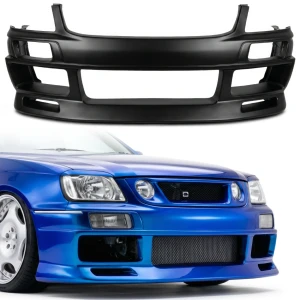 FRP DFIN Front Bumper > Nissan Stagea (C34) 1998-2001 - image 1