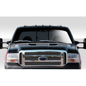 1999-2007 Ford Super Duty F250 F350 F450 F550 / 2000-2005 Ford Excursion Duraflex CVX Version 2 Hood - 1 Piece - image 1