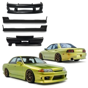FRP DUC v2 Body Kit 4pc > Nissan Skyline (R32) GTS 1990-1993 > 4dr Sedan - image 1