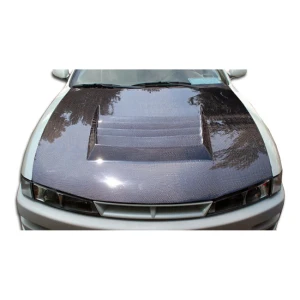 1997-1998 Nissan 240SX D-1 Carbon Fiber Hood - image 1