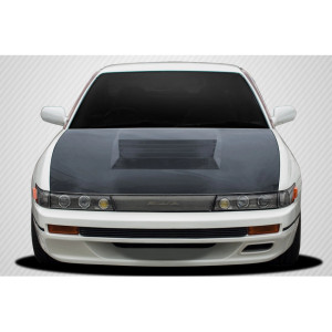 1989-1994 Nissan Silvia S13 Carbon Creations D-1 Hood - 1 Piece - image 1