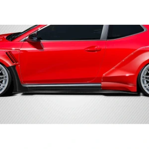 2019-2022 Hyundai Veloster Aerotune Carbon Fiber Side Skirts - image 1