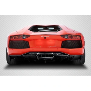 2011-2017 Lamborghini Aventador AF-1 Carbon Fiber Rear Lip - image 1