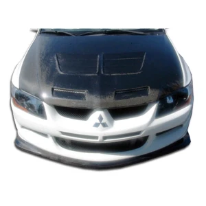 2003-2005 Mitsubishi Evolution Demon Carbon Fiber Front Lip - image 1