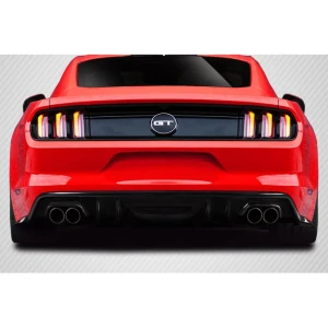 2015-2017 Ford Mustang KT Style Carbon Fiber Rear Lip - image 1
