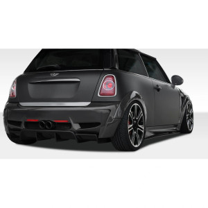 2007-2013 Mini Cooper Hatchback R56 2009-2015 Cooper convertible R57 2012-2015 Cooper Coupe / Roadster R58 R59 DL-R Rear Bumper - 1 Piece - image 1
