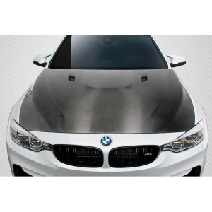 2014-2018 BMW M3 E92 M3 Look Carbon Fiber Hood - image 1