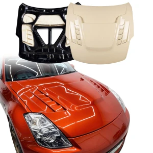 FRP MSPO Hood > Nissan 350Z (Z33) 2003-2008 - image 1