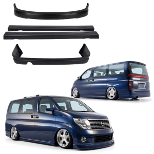 FRP VS Early Lip Body Kit 4pc > Nissan Elgrand (E51) 2005-2010 - image 1