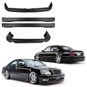 FRP VS Early Lip Body Kit 4pc > Toyota Crown Majesta (JZS170) 2000-2003 - image 1