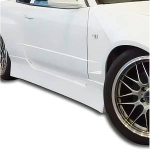 FRP URA D1S2 Side Skirts > Nissan Skyline (R34) GT-T 1999-2002 > 2dr - image 1