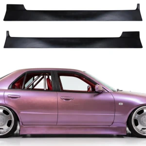 FRP URA D1S2 Side Skirts > Nissan Skyline (R34) GT-T 1999-2002 > 4dr - image 1