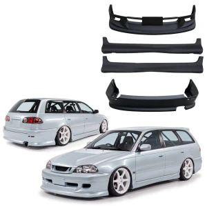 FRP LRAL Body Kit 4pc > Toyota Caldina 1997-1999 - image 1
