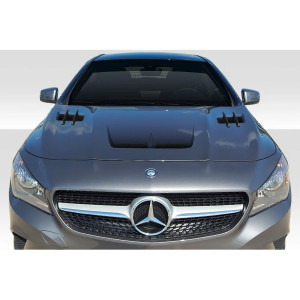 2014-2016 Mercedes CLA Class Duraflex Eros Version 1 Hood - 1 Piece - image 1