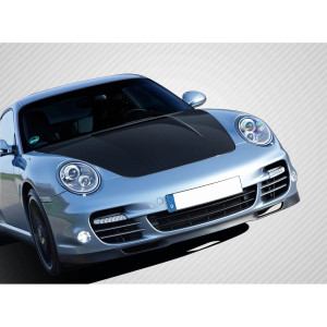 2006-2012 Porsche Cayman 2005-2012 Porsche Boxster 2005-2013 Porsche 997 Carbon Creations Eros Version 1 Hood - 1 Piece - image 1 2006-2012 Porsche Cayman 2005-2012 Porsche Boxster 2005-2013 Porsche 997 Carbon Creations Eros Version 1 Hood - 1 Piece - image 1