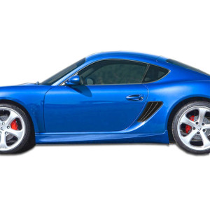2006-2012 Porsche Cayman 2005-2012 Porsche Boxster Eros Version 1 Side Skirts Rocker Panels - 2 Piece - image 1